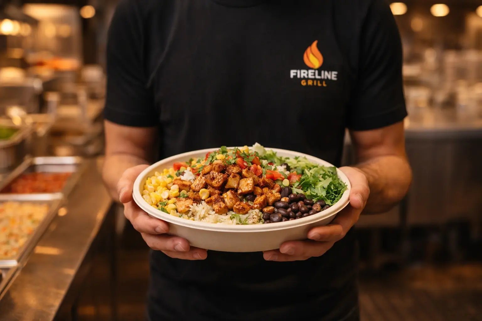 Fire Line Grill Food