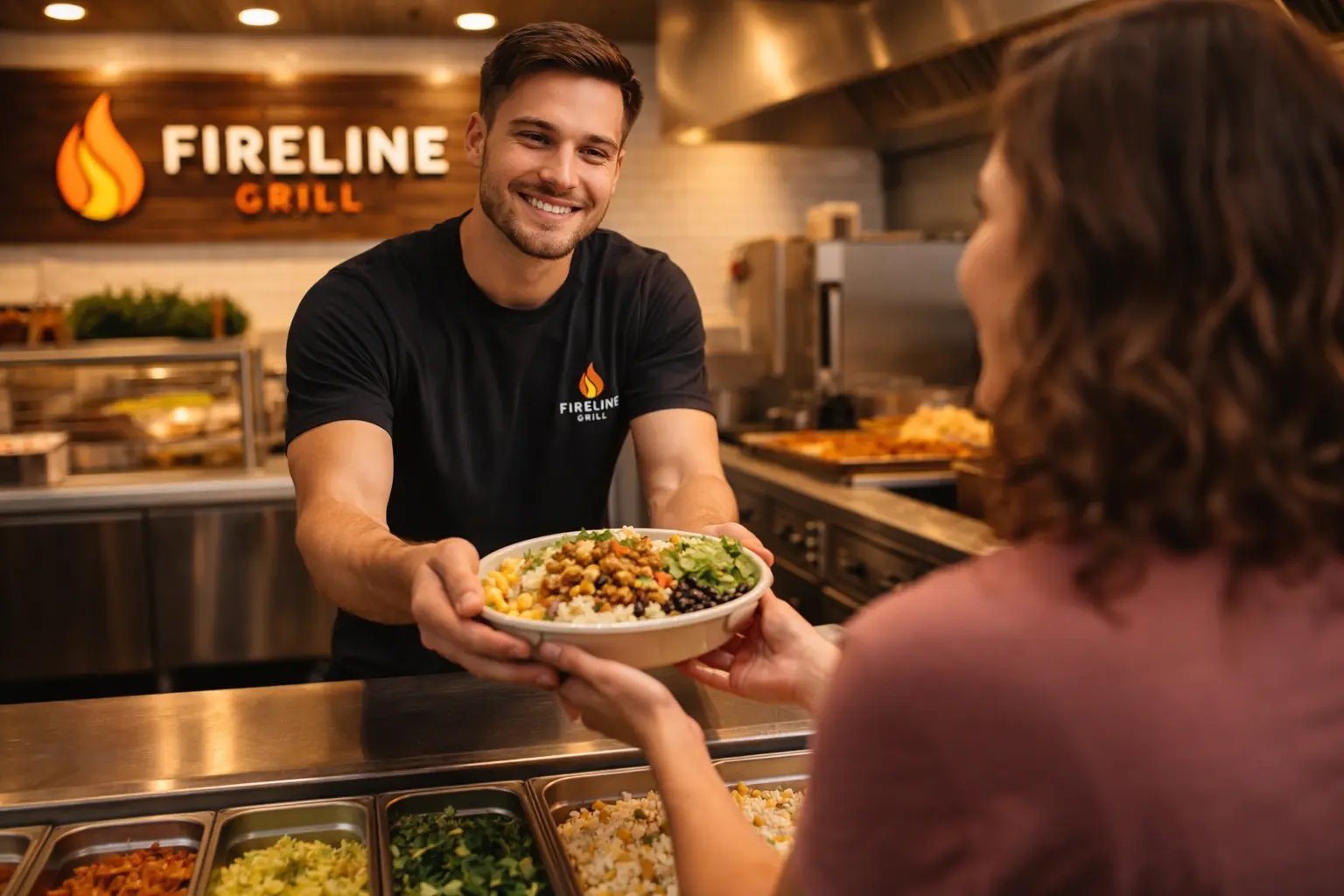 Fire Line Grill Serve