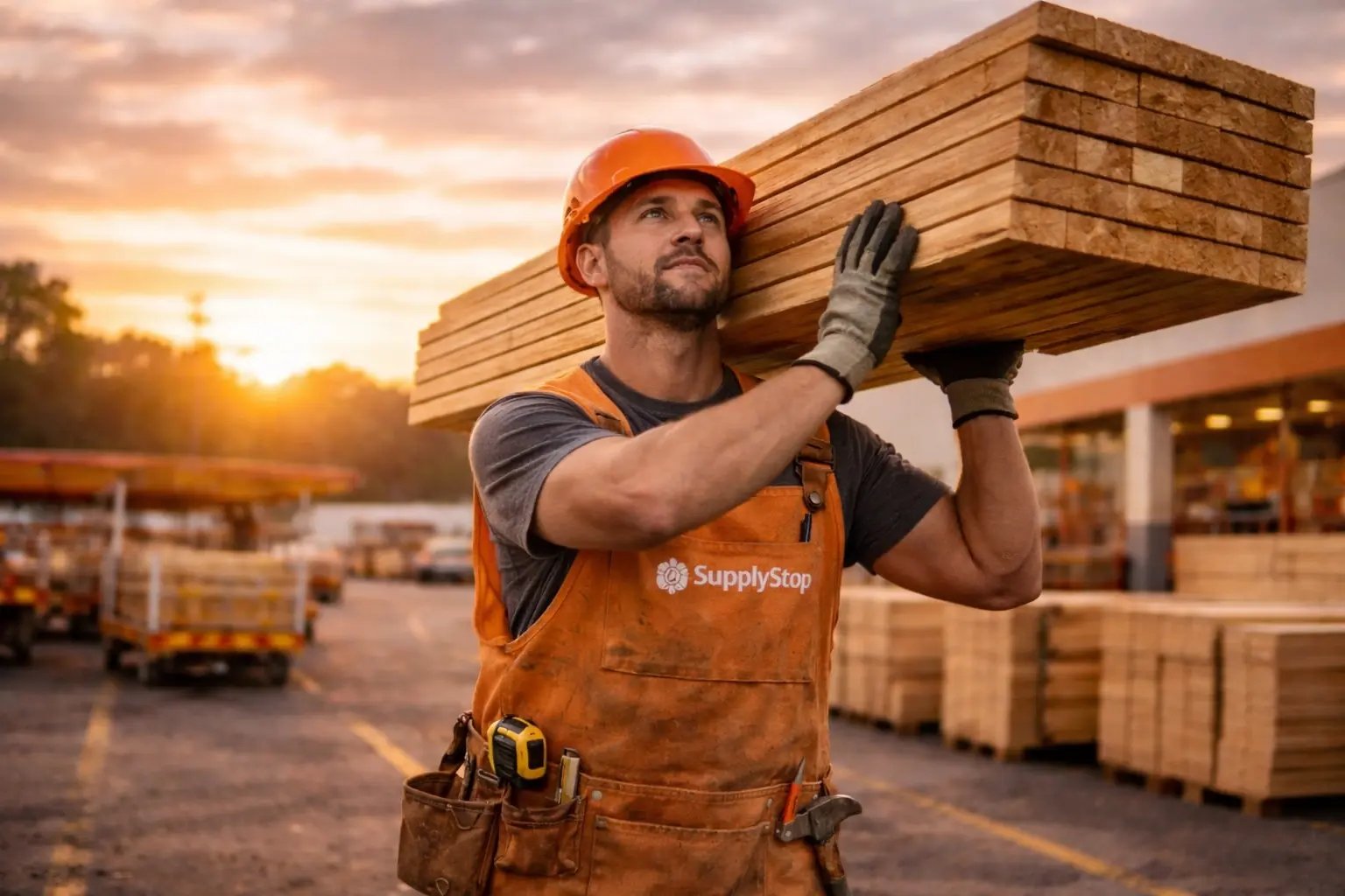 Lumber Apron Man
