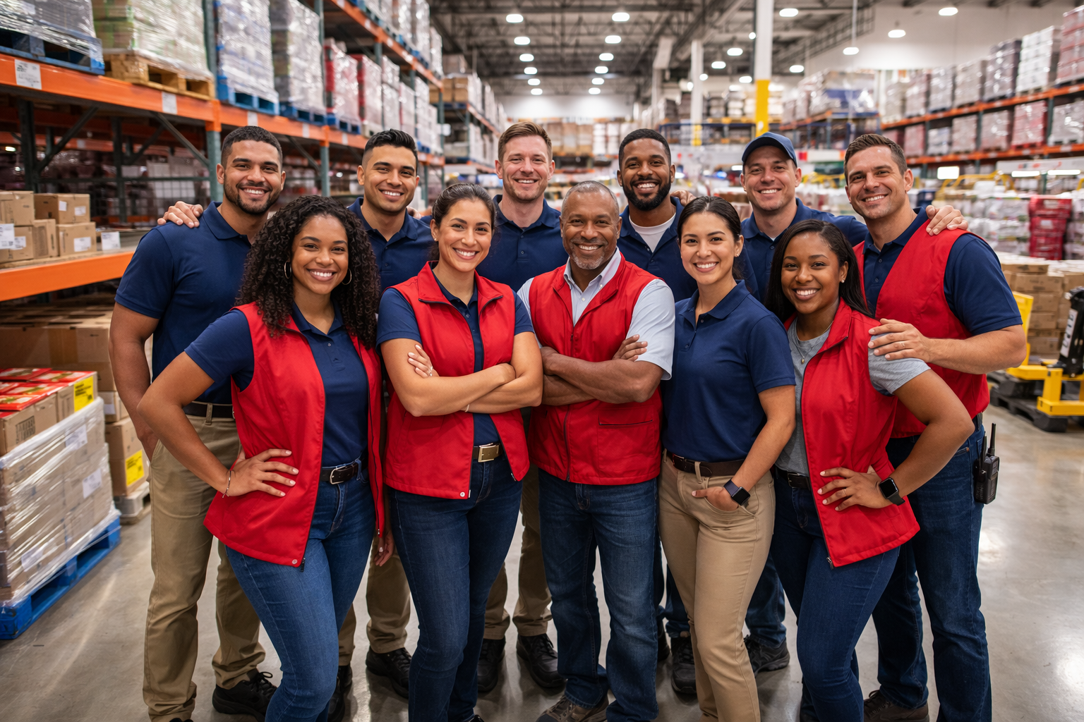 Costco-Like Group Photo