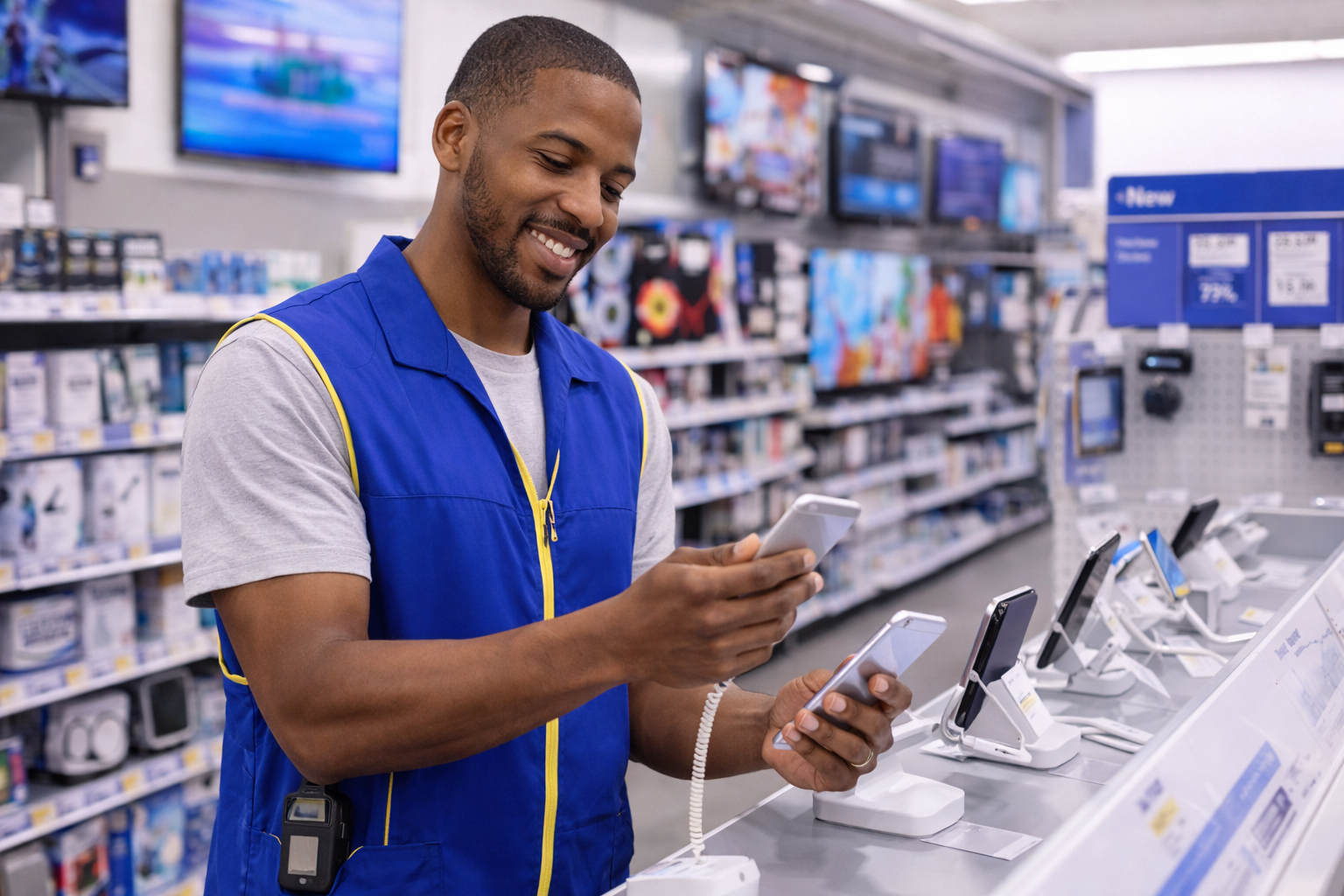 Walmart like employee in tech